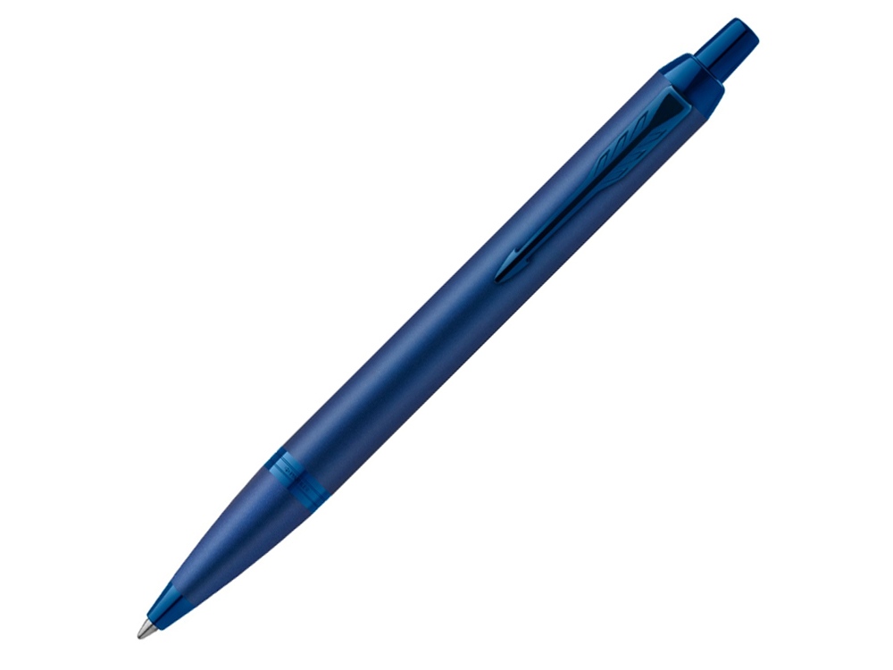Ручка шариковая Parker IM Monochrome Blue с логотипом Parker | Print Logo