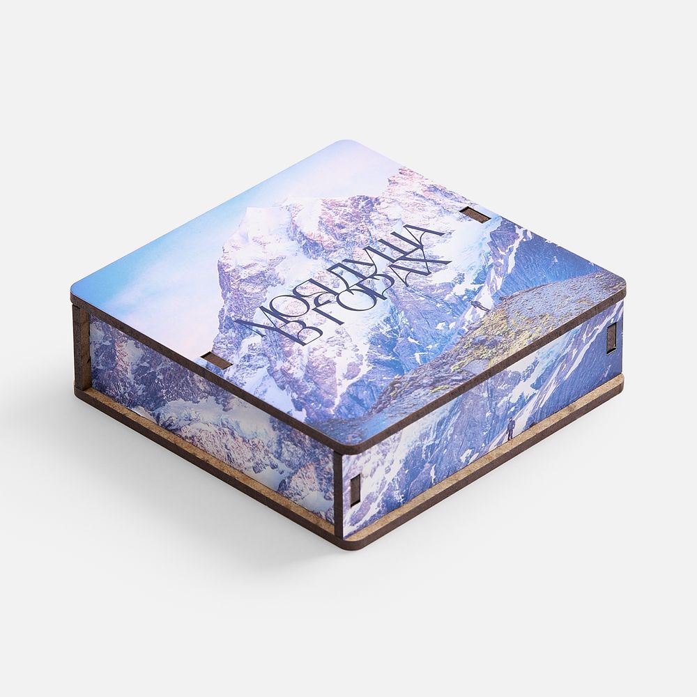 Деревянный пазл в шкатулке PuzzleBox на заказ фото на сайте Print Logo.