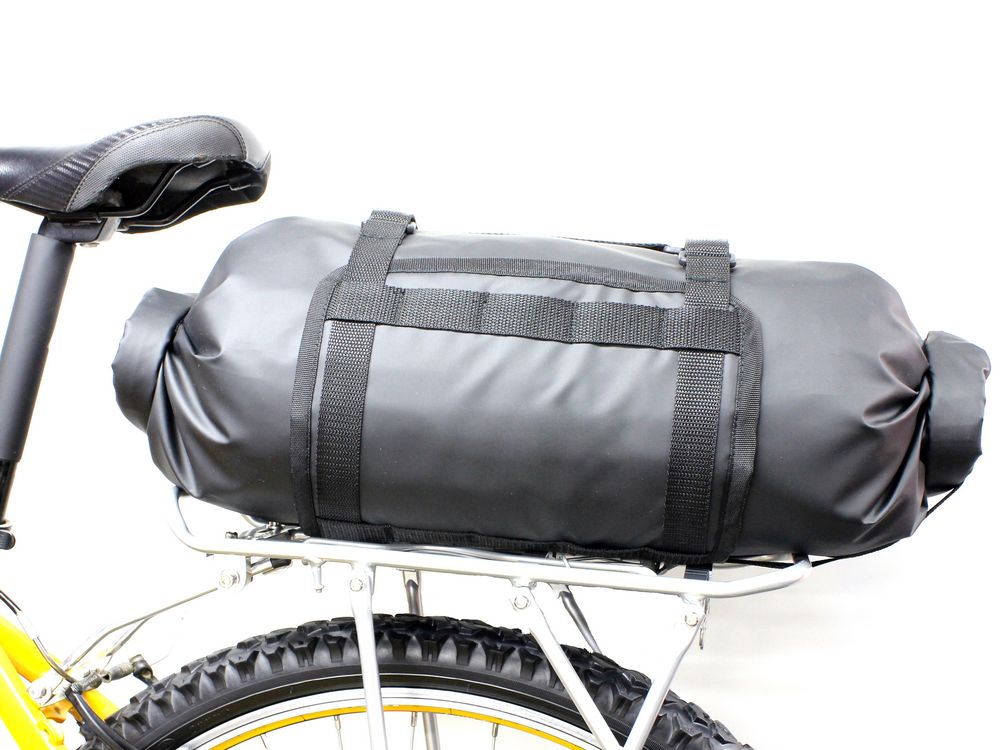 Сумка на багажник BikePacking 17 — пример нанесения логотипа () | Print Logo