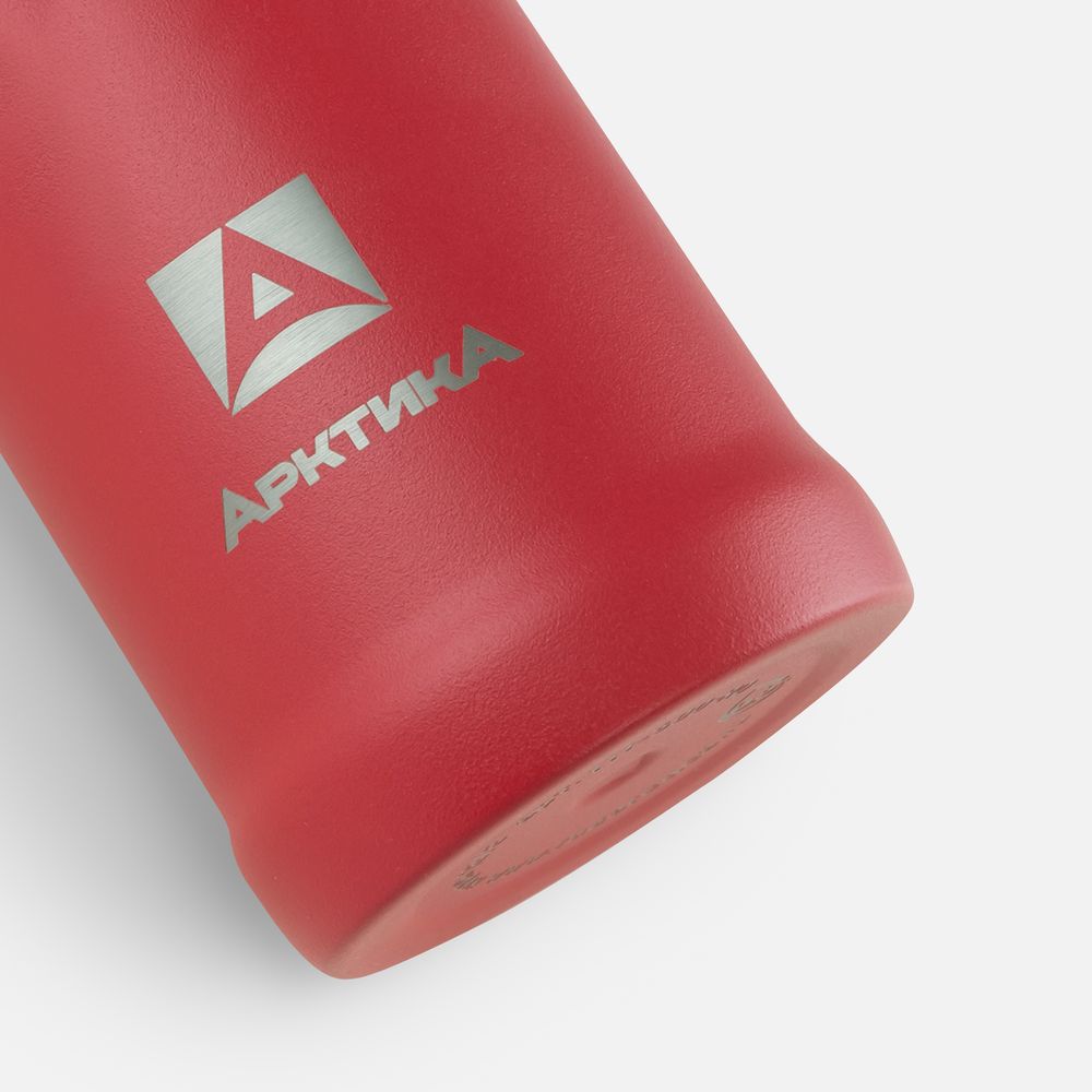 Термос «Арктика 600» с питьевой системой фото на сайте Print Logo.