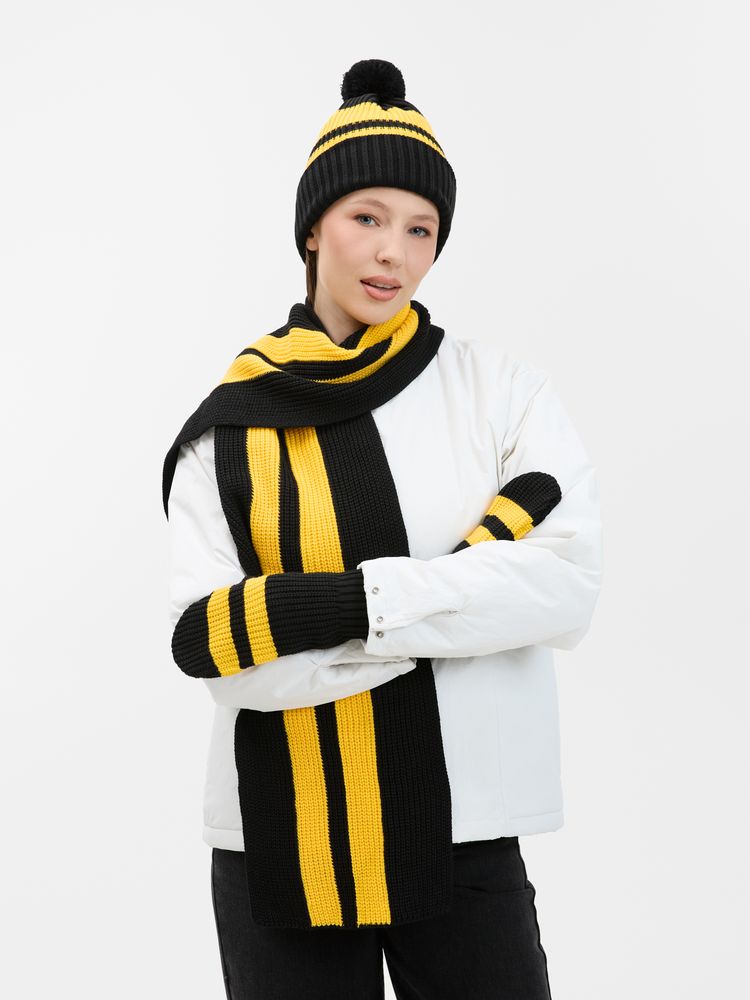 Варежки Winwear, черные, размер S/M