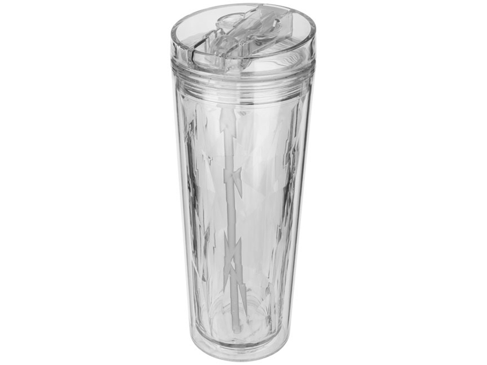 Термобутылка Hot & Cold Flip n Sip, прозрачный