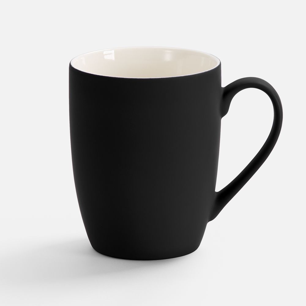 Кружка Good Morning с покрытием софт-тач, ver.2 с логотипом  | Print Logo