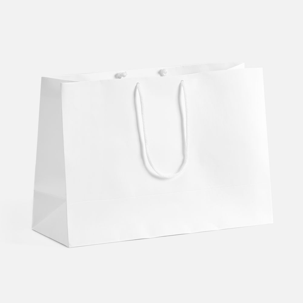 Пакет бумажный с ламинацией Lami Tote M с логотипом  | Print Logo