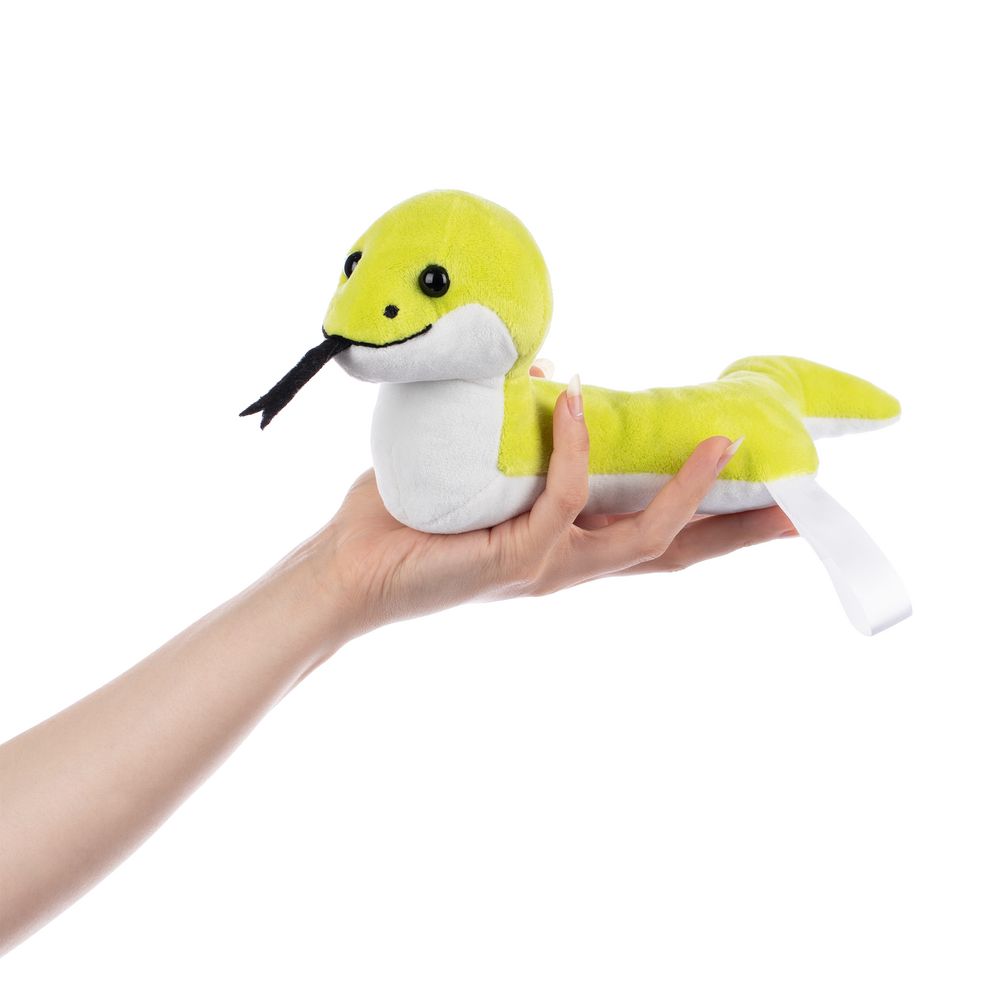Игрушка Baby Snake Right — пример нанесения логотипа (сделано в России) | Print Logo