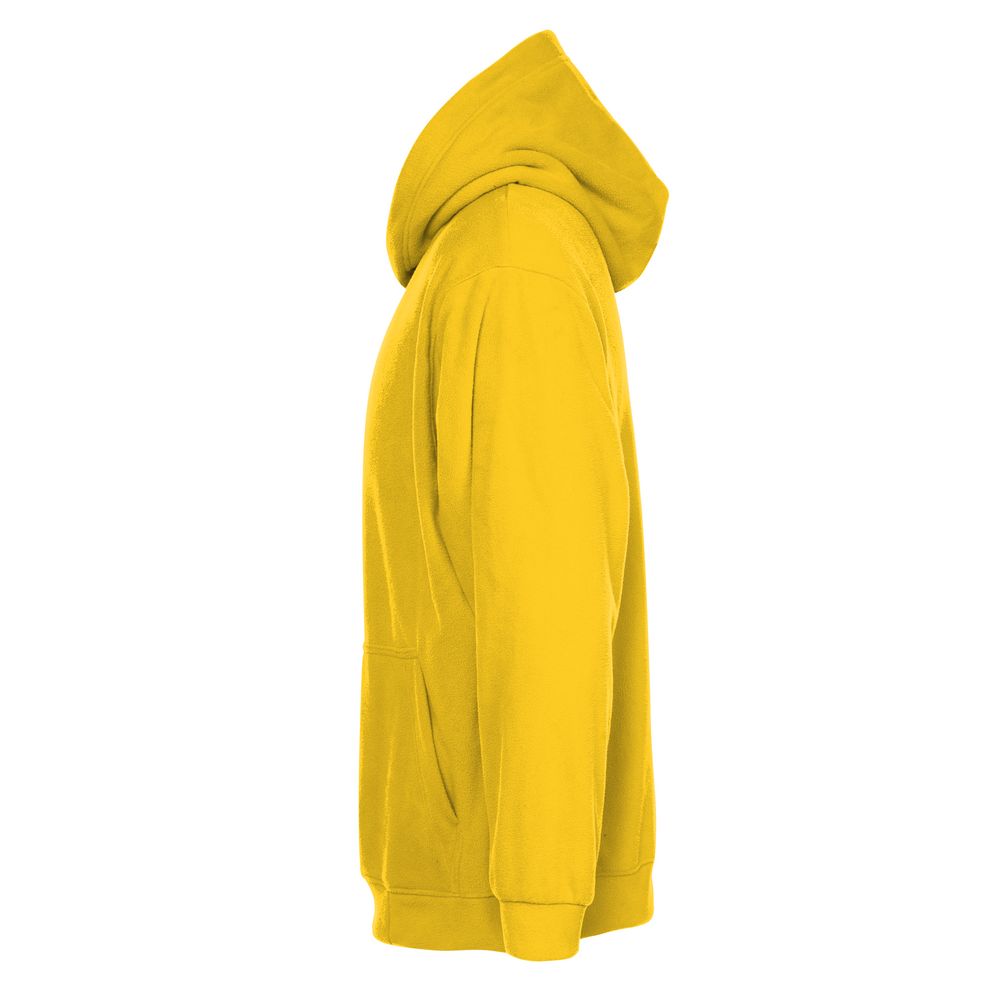 Худи флисовое унисекс Manakin, желтое, размер XL/XXL