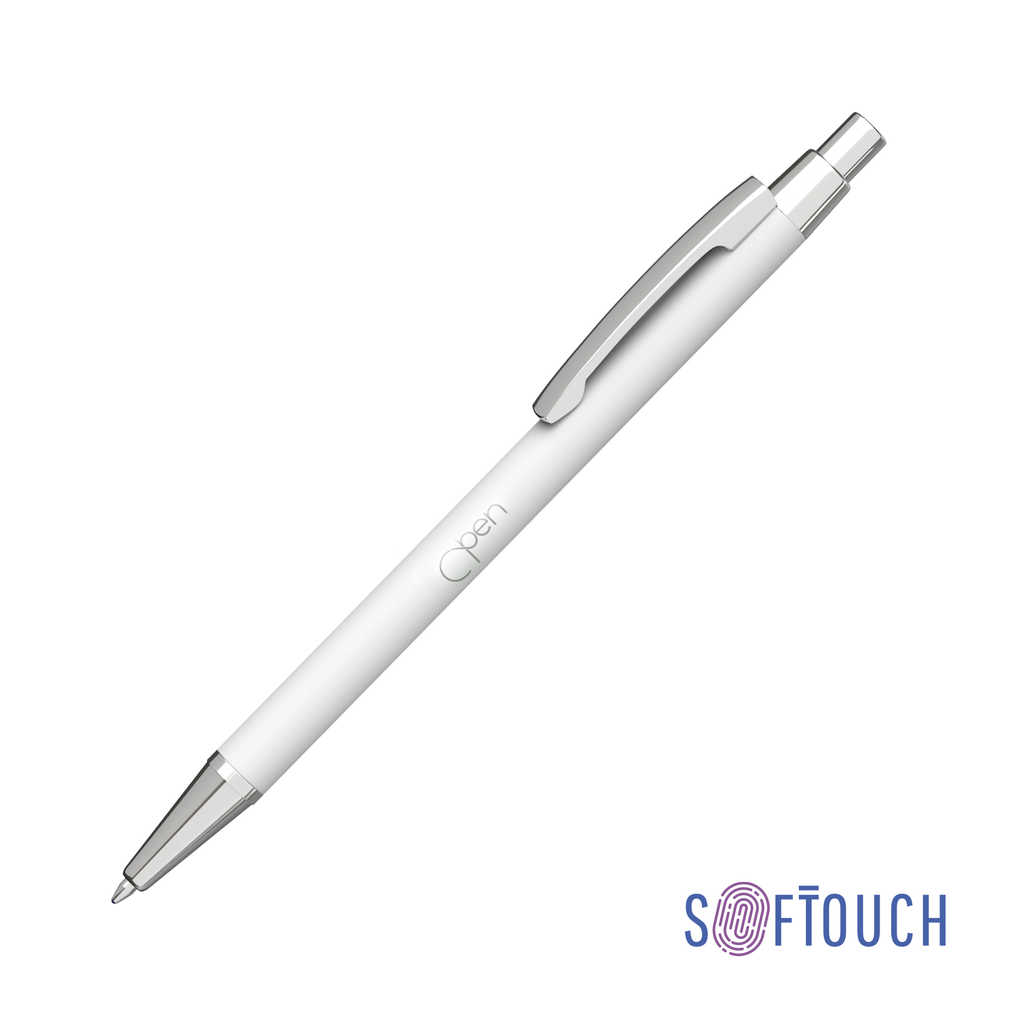 Ручка шариковая "Ray", покрытие soft touch, синий
