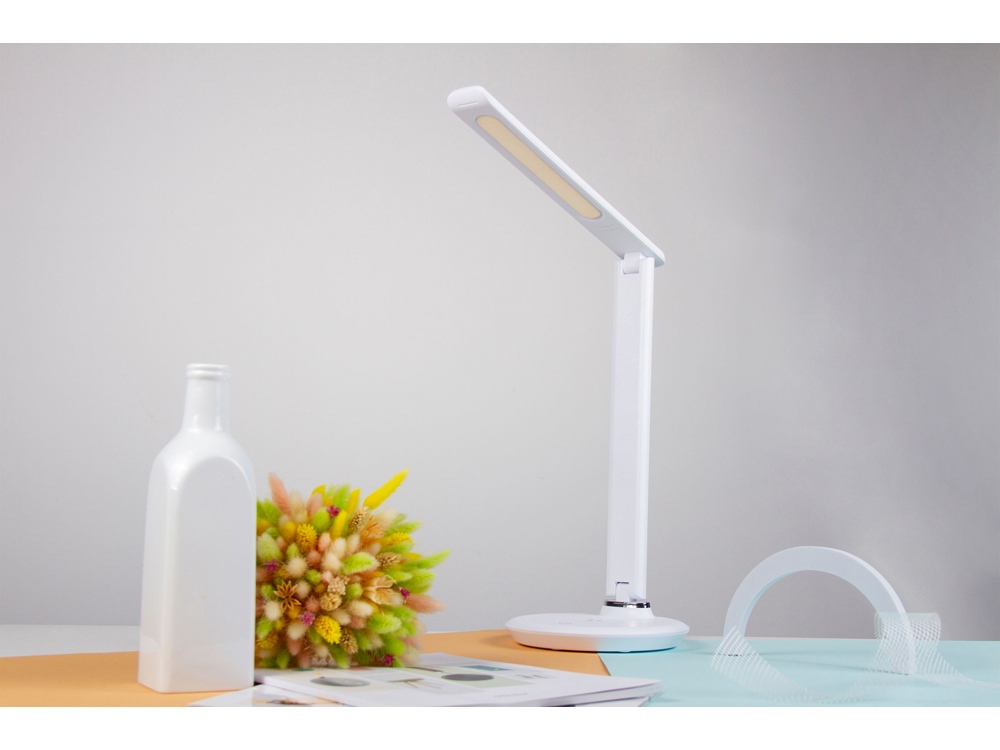 Настольная лампа Rombica LED FAROS, белый (круглое основание) (Р)