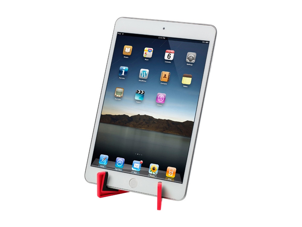 Подставка для мобильного телефона Slim, красный