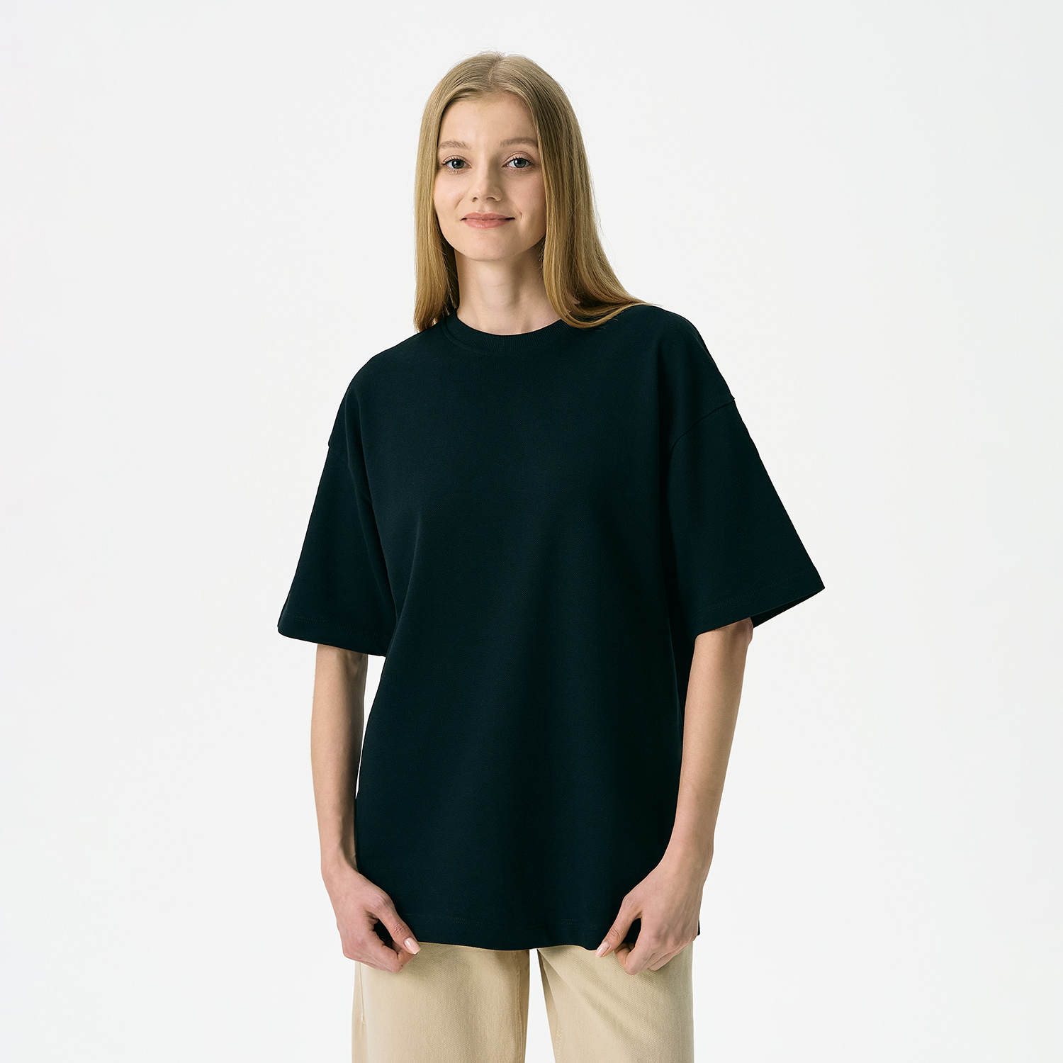 Футболка унисекс премиум Аура (Aura), 200гр. черный, размер 3XL/4XL