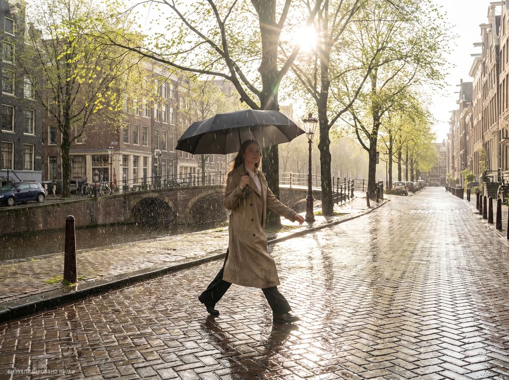 Зонт складной Regenfall