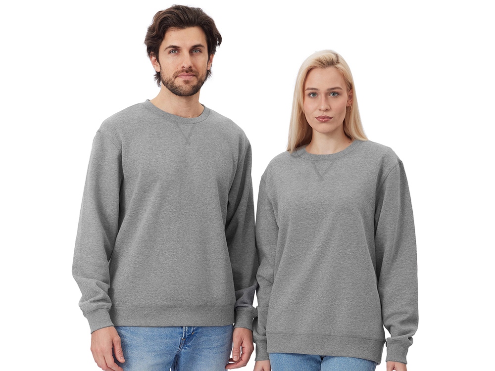 Свитшот оверсайз Lisbon унисекс с логотипом US Basic | Print Logo