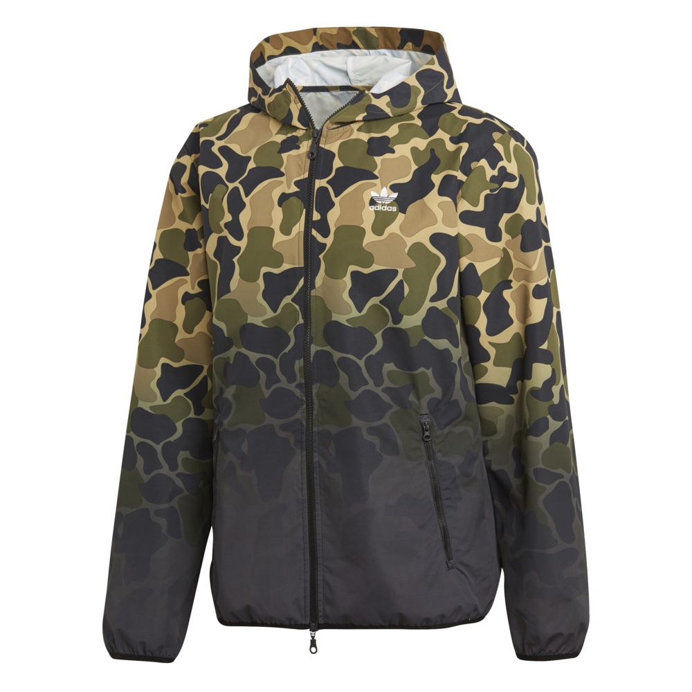 Ветровка Camo с логотипом Adidas | Print Logo