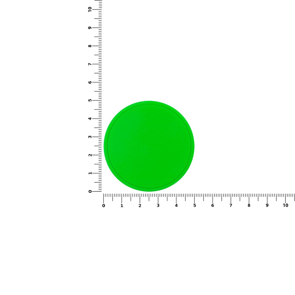 Лейбл из ПВХ Dzeta Round, L