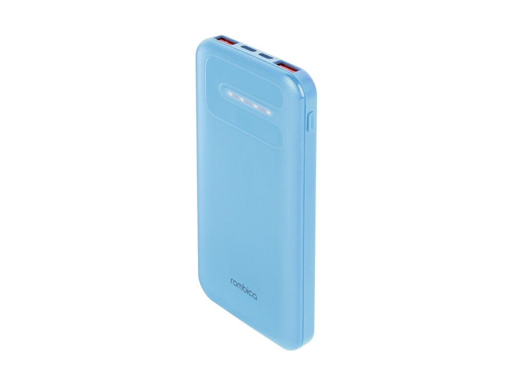 Внешний аккумулятор NEO Discover, 10000 mAh с логотипом Rombica | Print Logo
