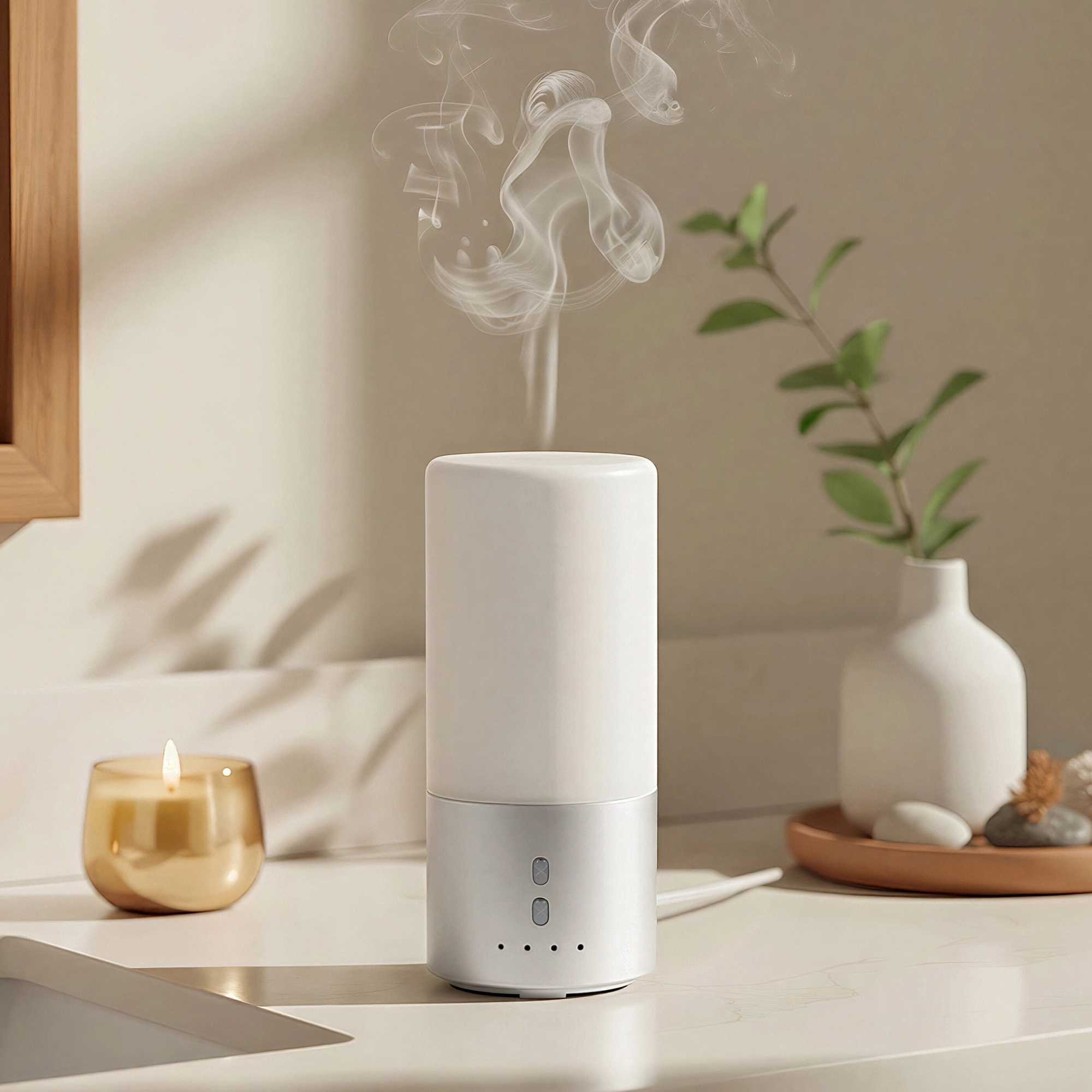 Стационарный увлажнитель-аромадиффузор Breathe с логотипом Evolt | Print Logo