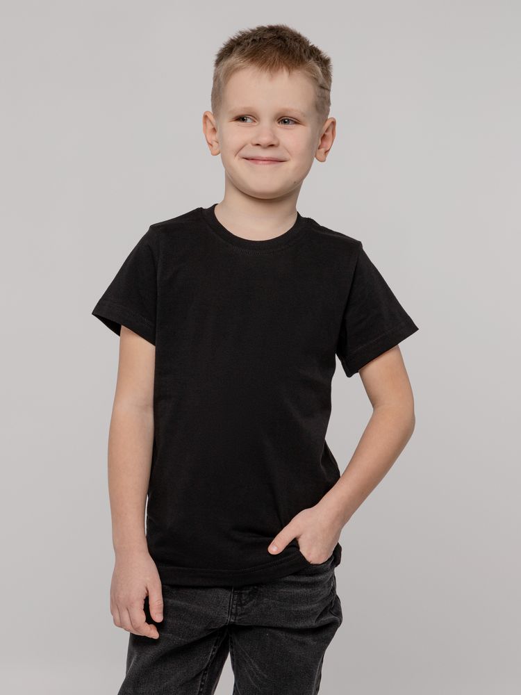 Футболка детская T-Bolka Kids, черная, 8 лет