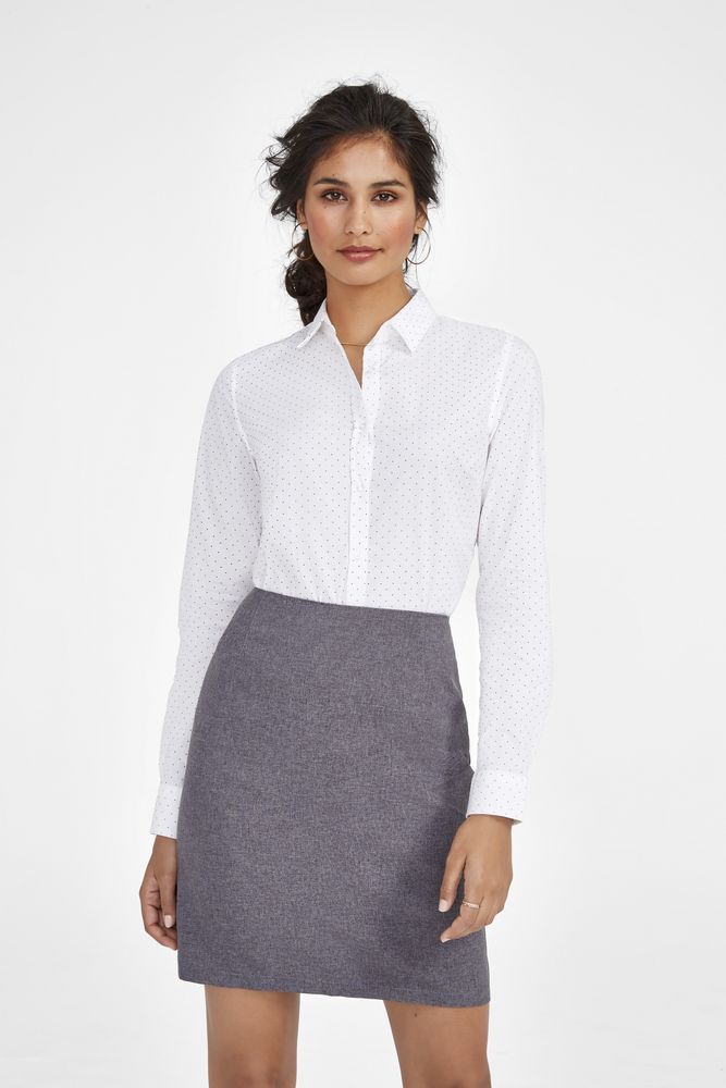 Рубашка женская Becker Women фото на сай е Print Logo.