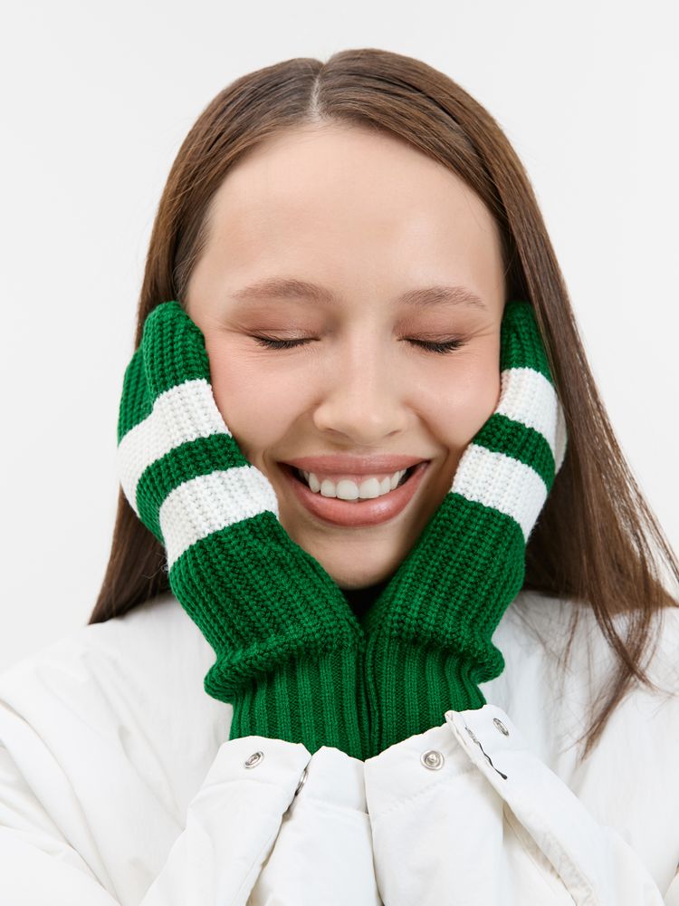 Варежки Winwear, зеленые (глубокий зеленый), размер L/XL