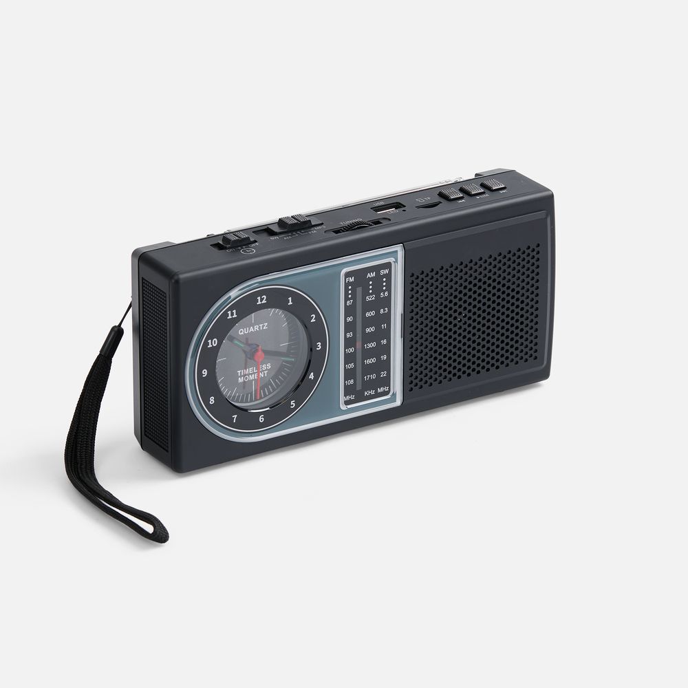 Bluetooth-колонка с радио Comradio с логотипом Molti | Print Logo