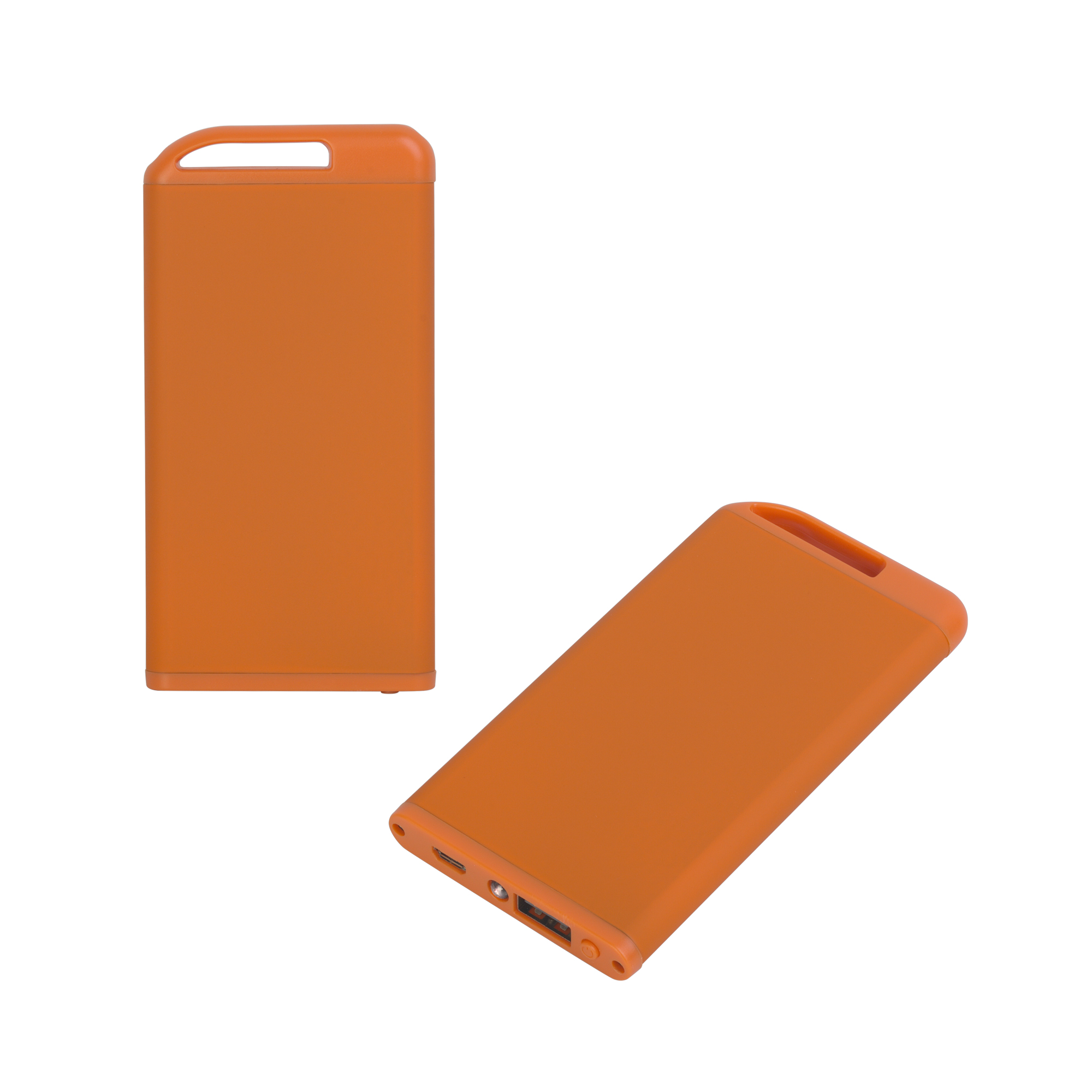 Зарядное устройство "Theta" с фонариком, 4000 mAh, покрытие soft touch фото на сайте Print Logo.