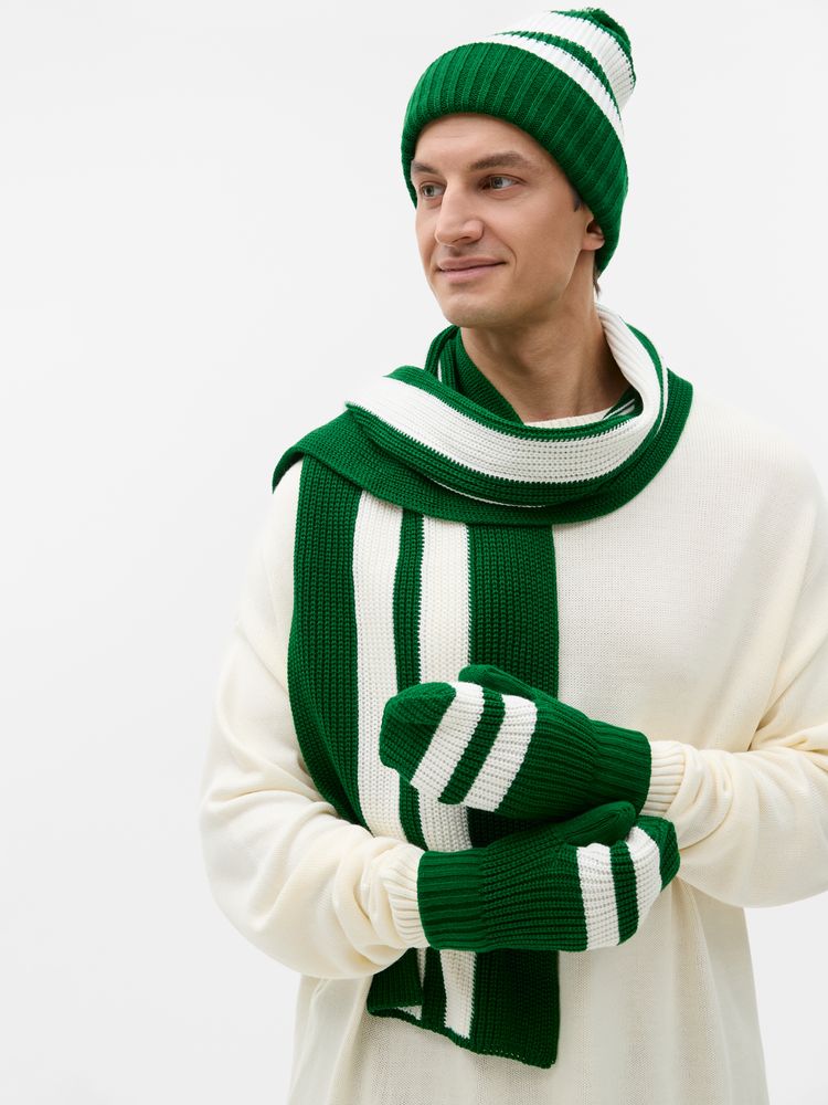 Варежки Winwear, зеленые (глубокий зеленый), размер L/XL