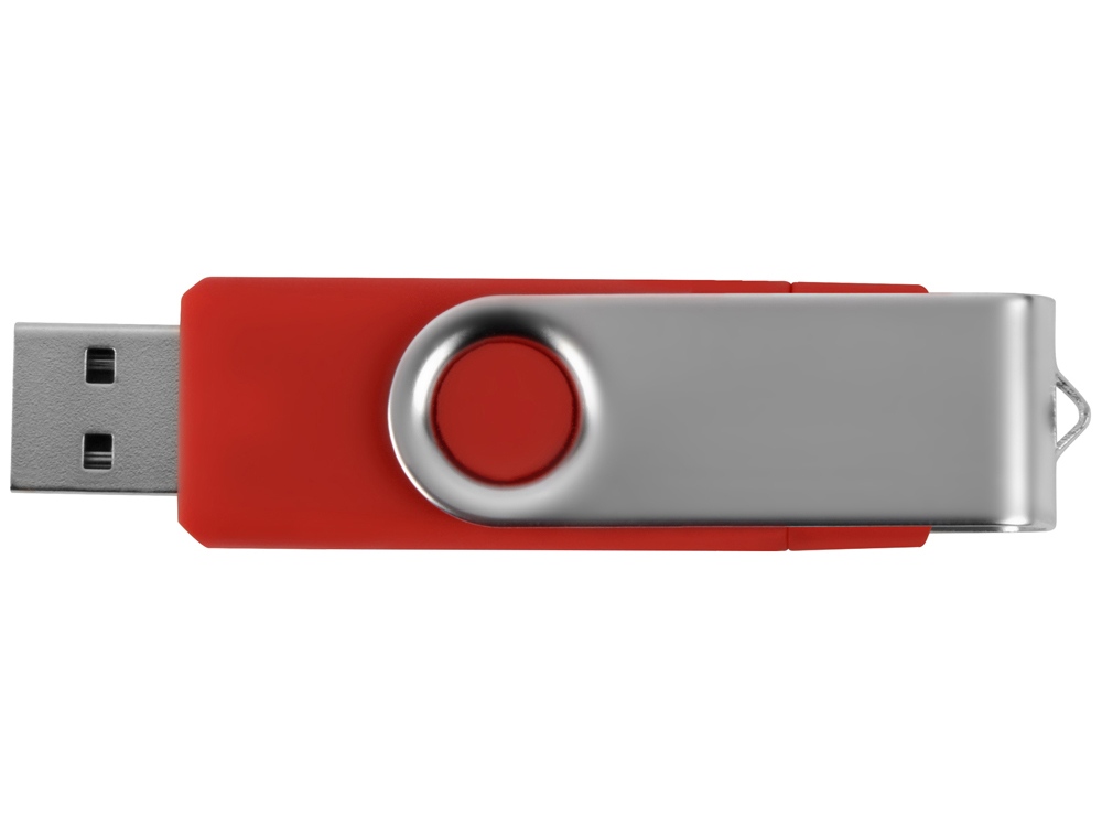 USB/micro USB-флешка 2.0 на 16 Гб Квебек OTG, красный
