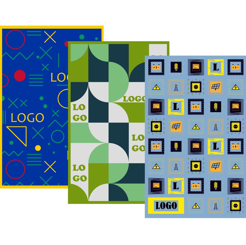 Плед на заказ Tricksy Net, 4 цвета, S с логотипом  | Print Logo
