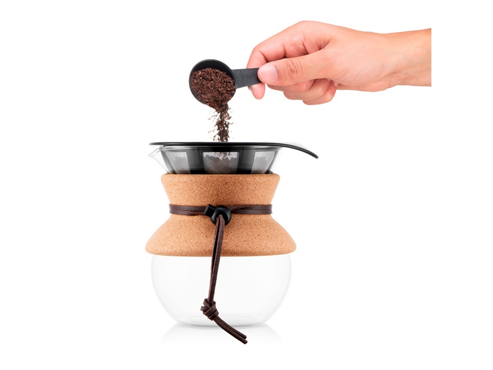 Кофеварка POUR OVER, 500 мл с логотипом  | Print Logo