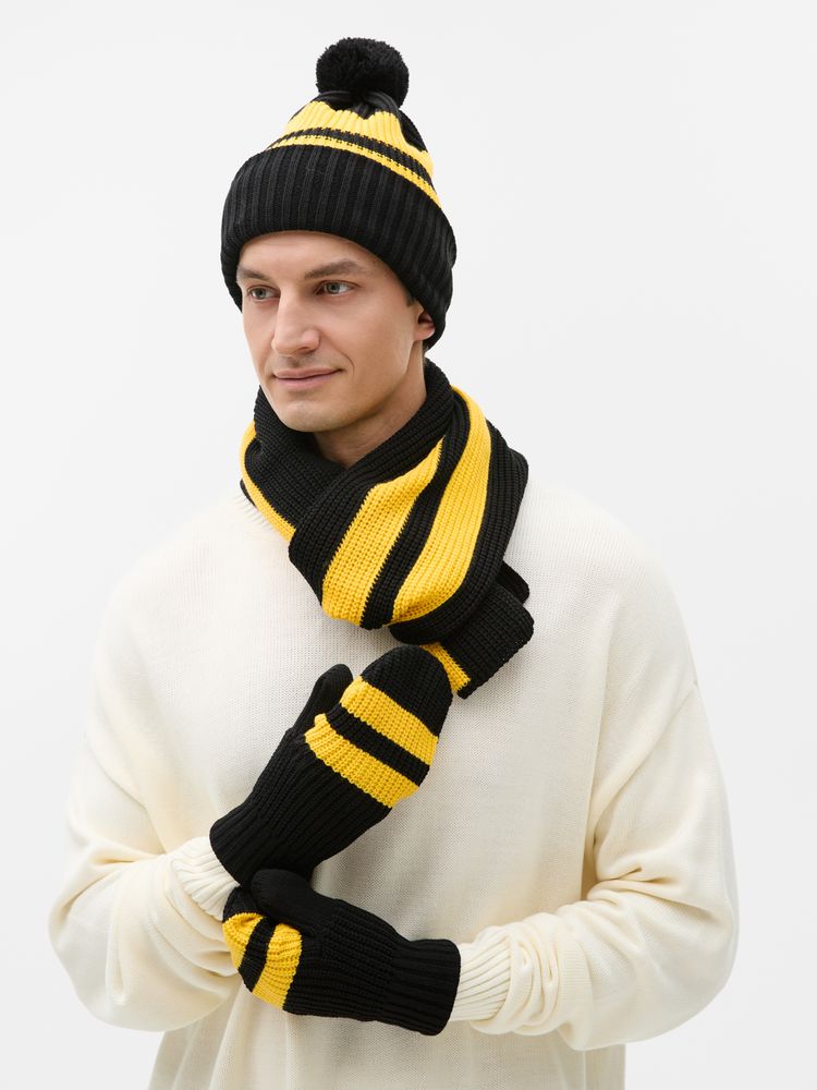 Варежки Winwear, черные, размер S/M