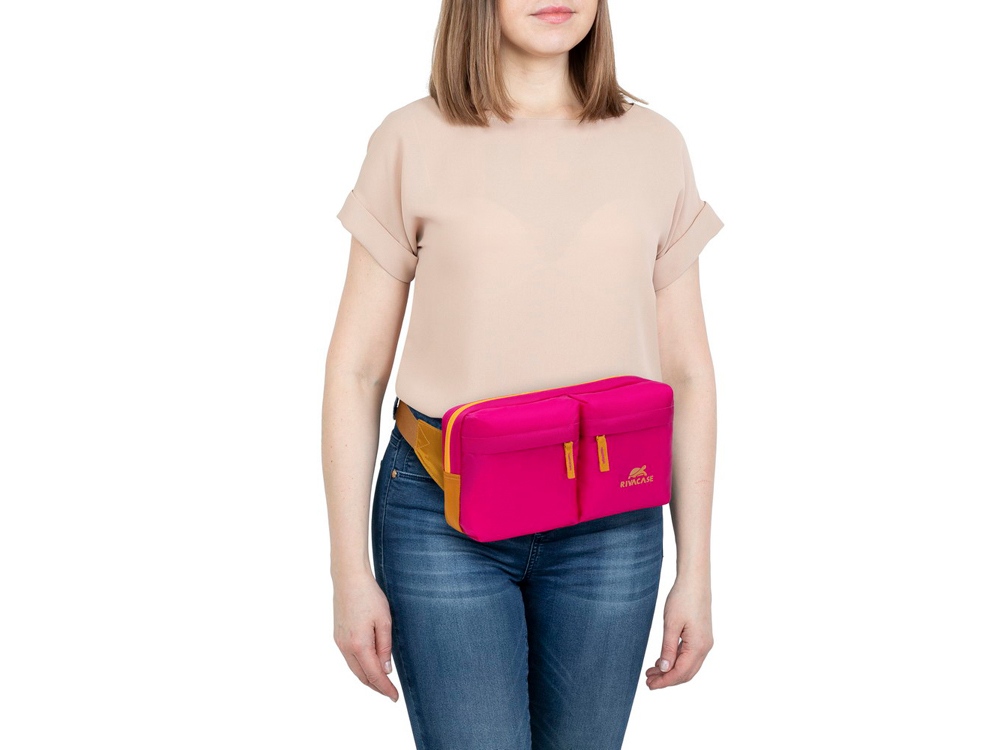 RIVACASE 5511 pink поясная сумка для мобильных устройств /12