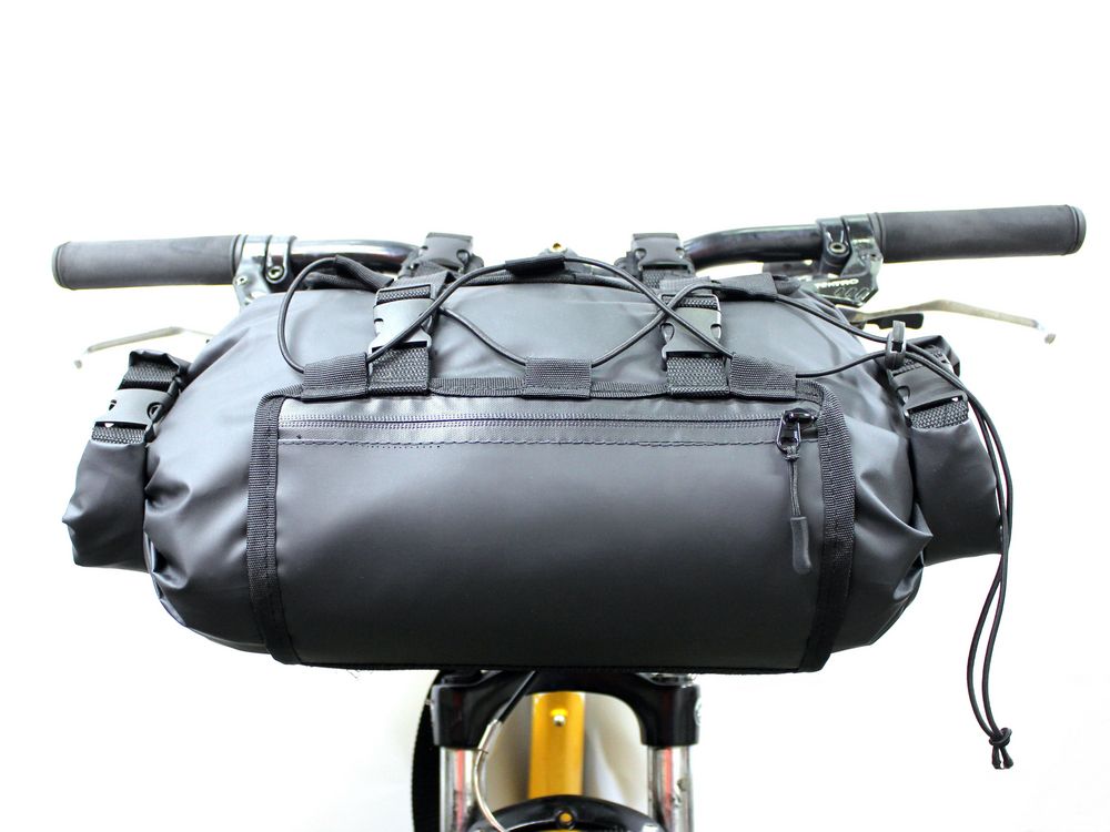 Сумка на руль BikePacking 12 — пример нанесения логотипа () | Print Logo