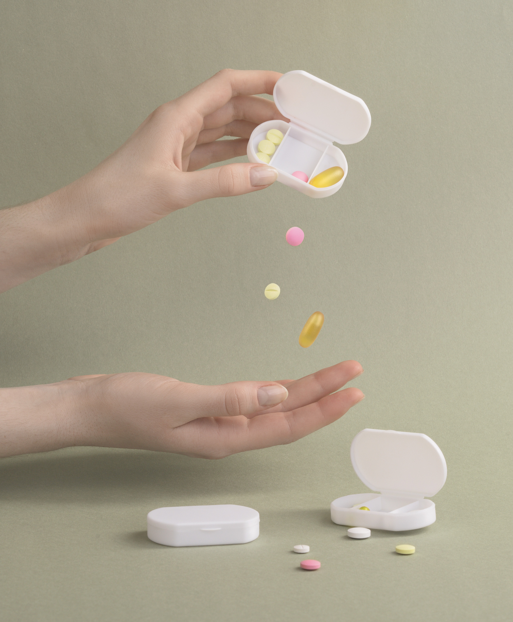 Таблетница "Pill house" с антибактериальной защитой фото на сайте Print Logo.