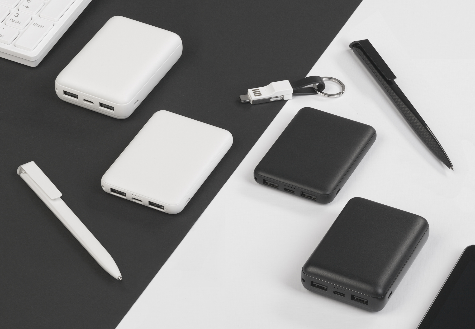 Зарядное устройство "Compact+", 10000 mAh фото на сайте Print Logo.